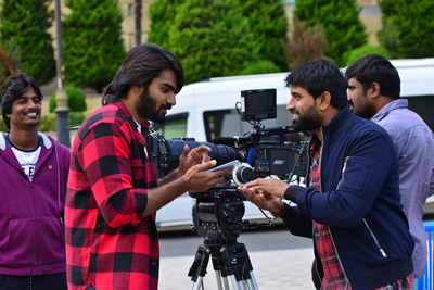 90 Ml An Authorized Drinker Movie Song Working Stills