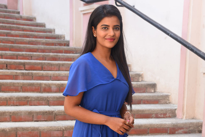 Aishwarya Rajesh at Kausalya Krishnamurthy Team Success Meet