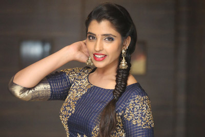 Anchor Shyamala at Marshal Movie Pre Release Event