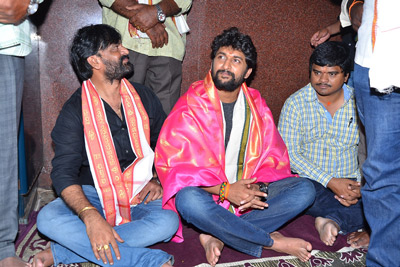 Gang Leader Team In Vijayawada Kanaka Durga Temple