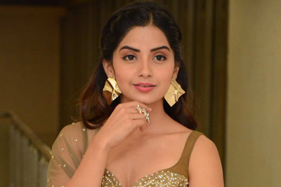 Kashmira Pardesi Stills at Narthanashala Pre Release Event