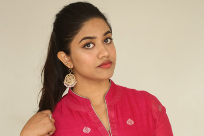Malavika Satheesan at Chusi Chudangane Movie Team Success Meet