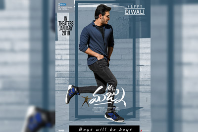 Mr Majnu Movie Wishing Happy Diwali