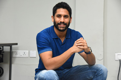 Naga Chaitanya Stills At Interview About Venky Mama