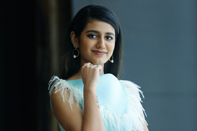 Priya Prakash Varrier Stills At Interview