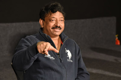 RGV Stills At Interview About Bhairava Geetha