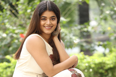 Yamini Bhaskar Still At Trailer Launch of Bhale Manchi Chowka Beram