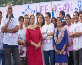 Winner Walk with 800 cancer survivors