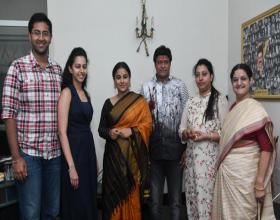 NTR Family welcomes Vidya Balan