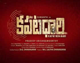 Sumanth’s Film title announced as ‘KAPATADHAARI’