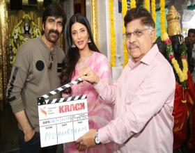 Ravi Teja 66th Film Krack Launched  