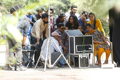 Akshara Movie Working Stills