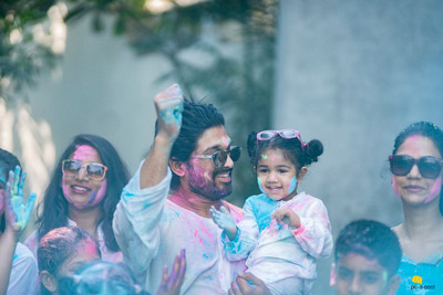 allu-arjun-holi-celebrations-2019