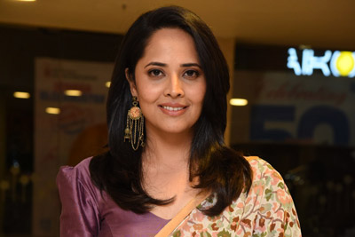 Anasuya at F2 Movie 50 Days Success Celebration
