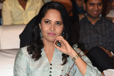 Anasuya at F2 Movie Success Celebration Event