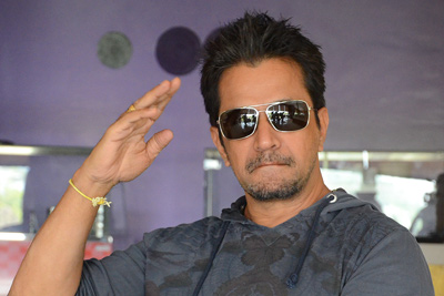 Arjun Sarja Interview Stills About Abhimanyudu