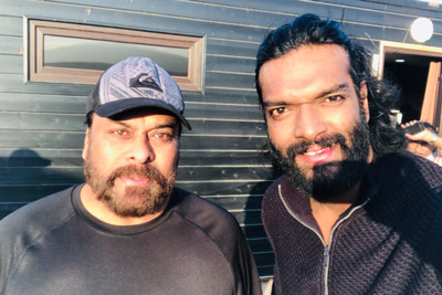 chiru-in-shooting-location-of-syeraa