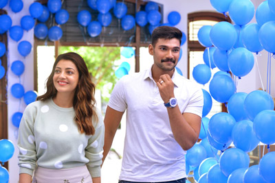 Kajal and Bellamkonda Srinivas in Kavacham