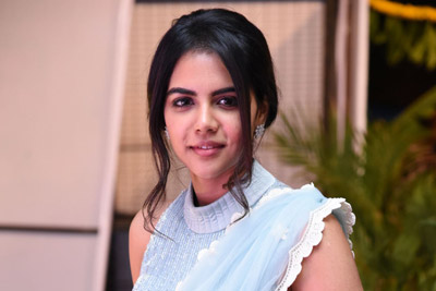 Kalyani Priyadarshan at Chitralahari Movie Pre Release Event