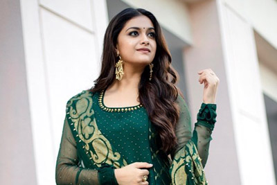 Keerthy Suresh Photoshoot In Ethnic Wear