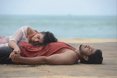 Kethika And Akash Puri stills from Romantic Movie