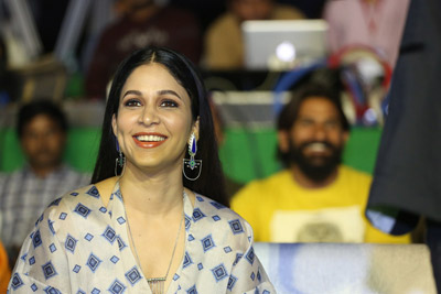Lavanya Tripathi at Arjun Suravaram Movie Pre Release Event