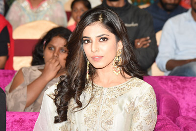 Malavika Nair at Petta Movie Pre Release Event