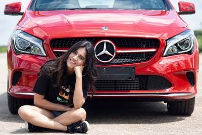 Nabha Natesh Gifts Herself With Mercedes Benz
