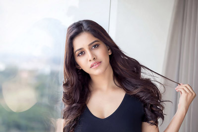 Nabha Natesh Latest Photoshoot Stills In Black Dress