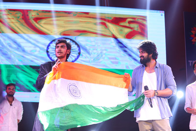 Naga Shourya In Promotions for Aswathama