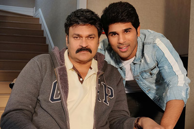 Nagababu as Father to Allu Sirish in ABCD