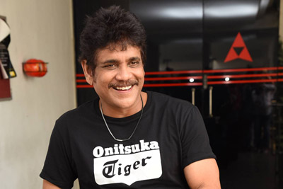 Nagarjuna at Devadas Team Pressmeet