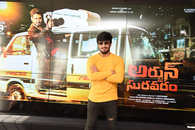 nikhil-siddharth-at-arjun-suravaram-title-launch-event