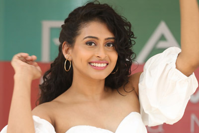 Nithya Naresh at Operation Gold Fish Movie Team Press Meet