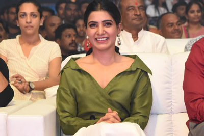 Samantha Stills at Devadas Audio Launch