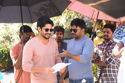 Shailaja Reddy Alludu Movie Latest Working Stills