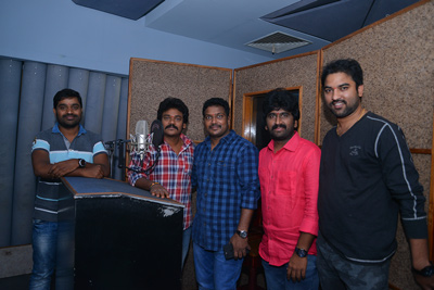 shankar-dubbing-at-studio-for-shambho-shankara