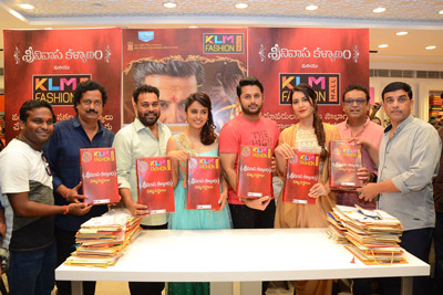Srinivasa Kalyanam Movie Team At KLM Mall