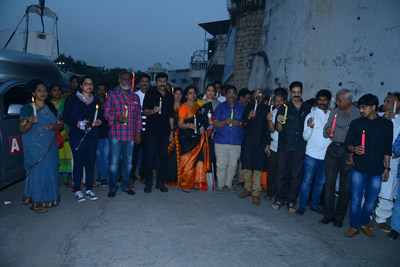 telugu-film-industry-candle-walk-for-disha