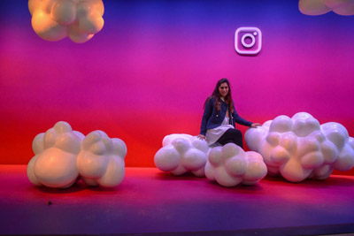 upasana-konidela-at-instagram-office