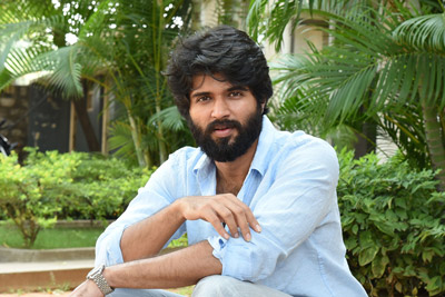 Vijay Deverakonda Stills at Interview About Nota