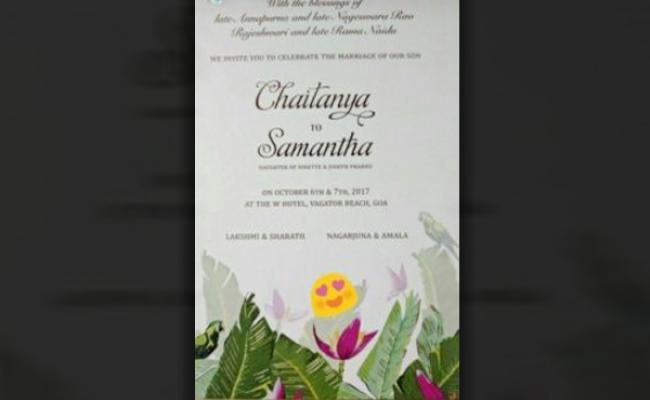 Chai and Sam’s Wedding card goes viral