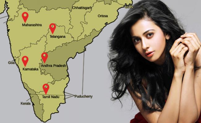 Hailed across the southern plain - Rakul Preet is trending