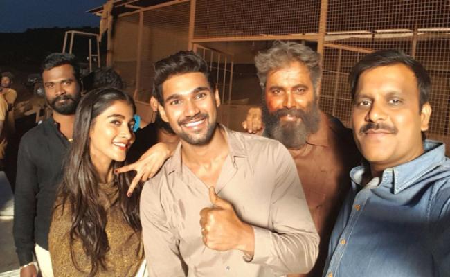 Saakshyam finishes action sequence