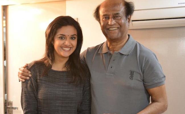 Keerthy Suresh to Pair With Rajinikanth?