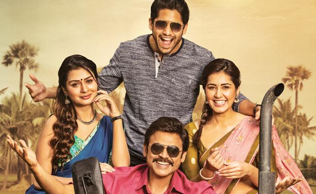 Venky Mama Song Shooting in Ramoji Film City